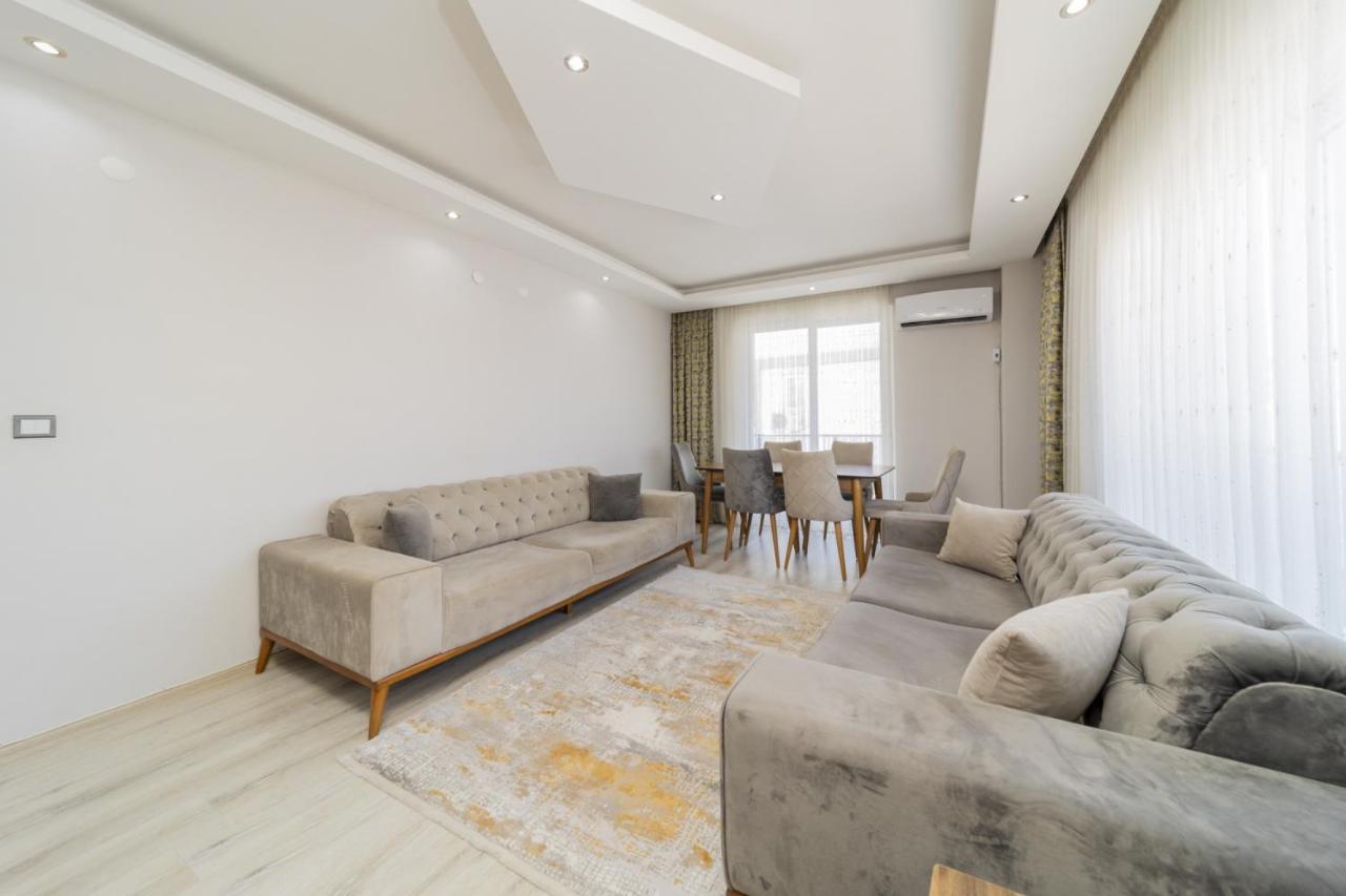 Luminous Flat W Balcony 15 Min To Hadrian Gates Daire *